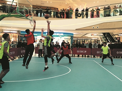 3V3篮球赛在四平万达广场正式启幕-中国搜索