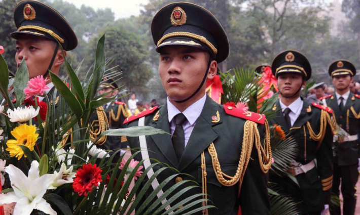贵州赤水举行纪念红军长征胜利80周年活