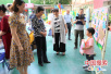 省文化厅厅长宋丽萍到幼儿园调研　给孩子们带来节目祝福