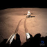 玉兔二号全身照丨着陆器地形地貌相机拍摄的玉兔二号在A点影像图