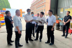 周口市副市长马明超到西华县调研现代化物流体系建设